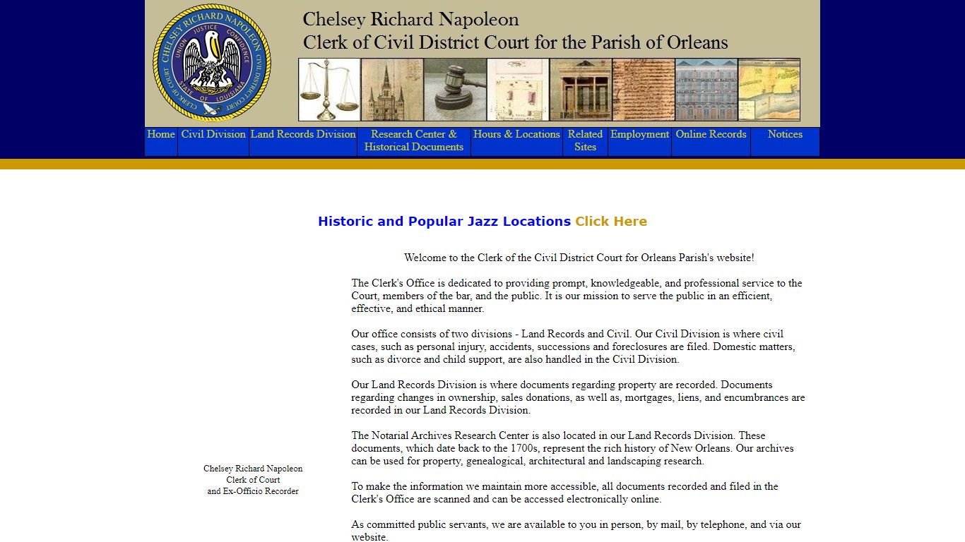 Orleans Parish Civil Clerk of Court